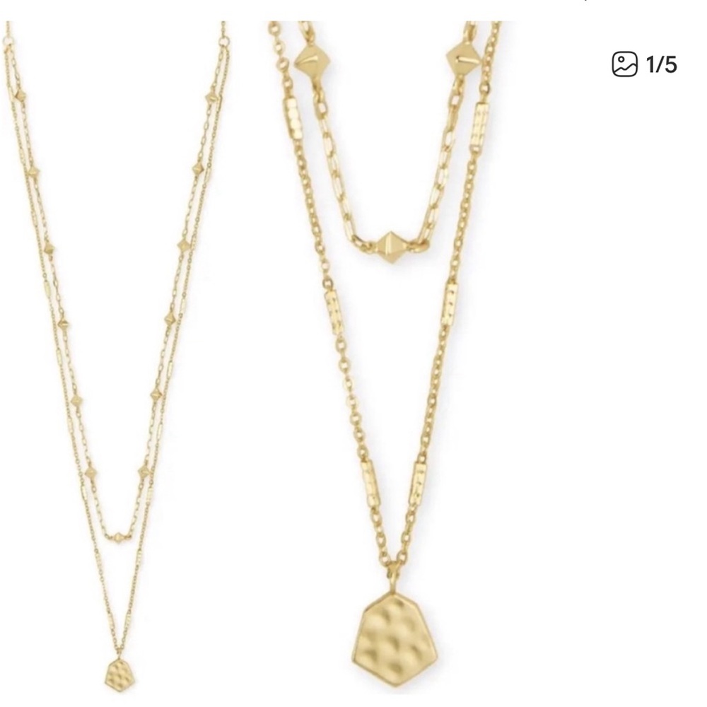 Kendra Scott Gold Clove Necklace